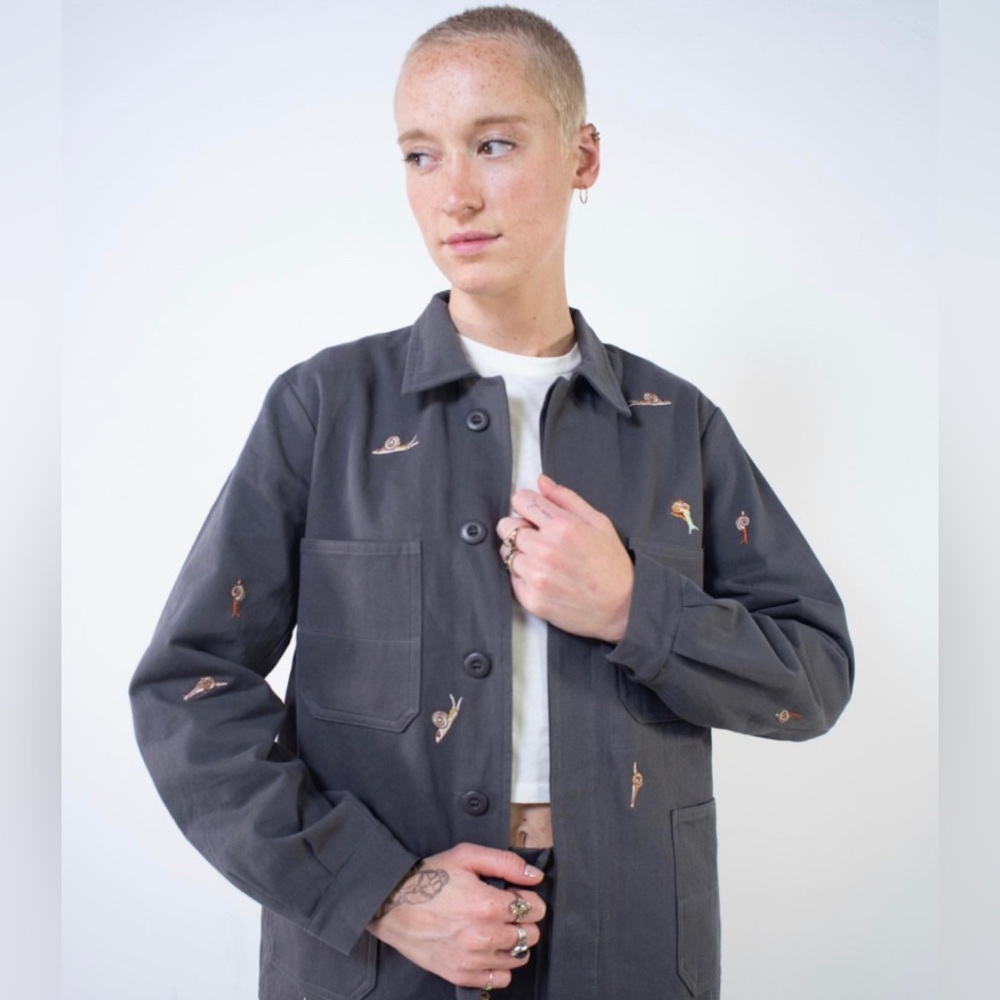 🐌New🐌 Wyllis embroidered snail jacket